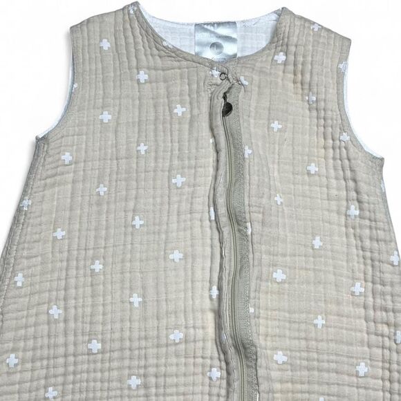 Little-unicorn Cream and Tan Sleepsuits-babygrows - Picture 2 of 6